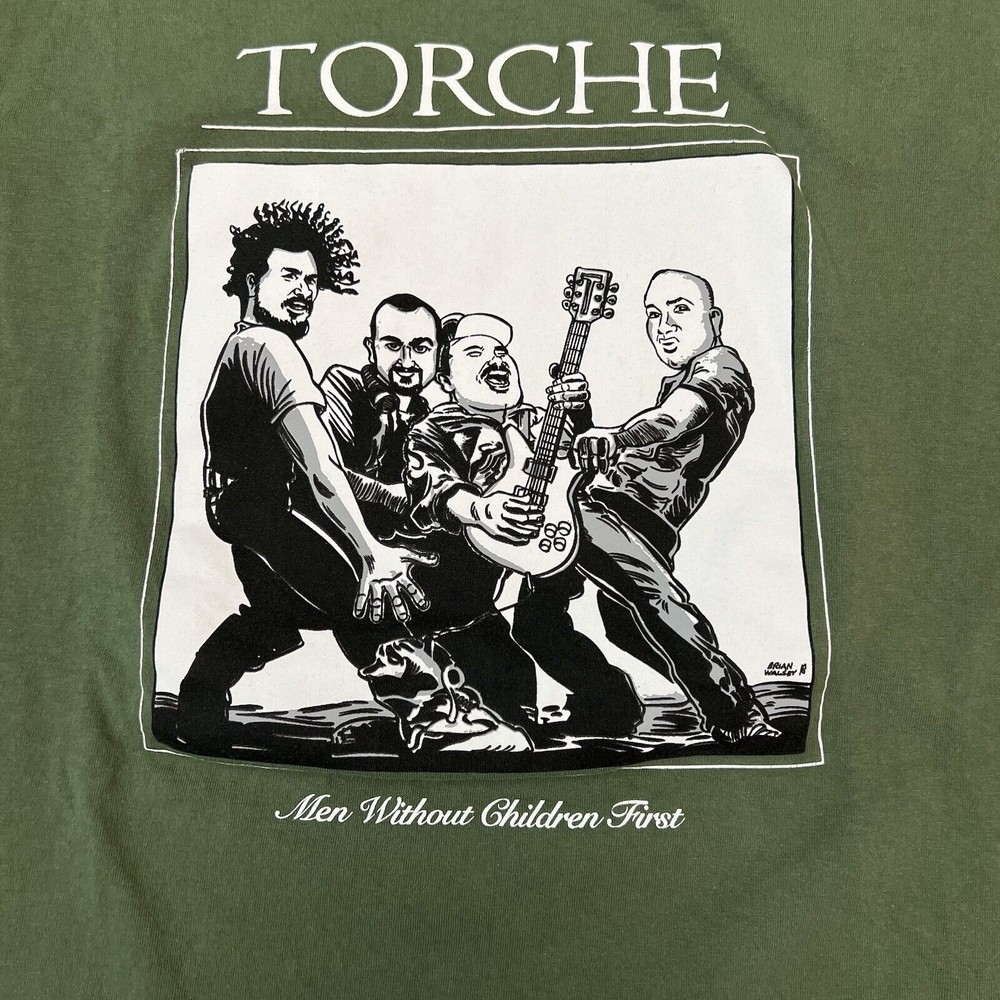 Torche Men Without Children First Shirt By Brian Walsby Limited To 300
